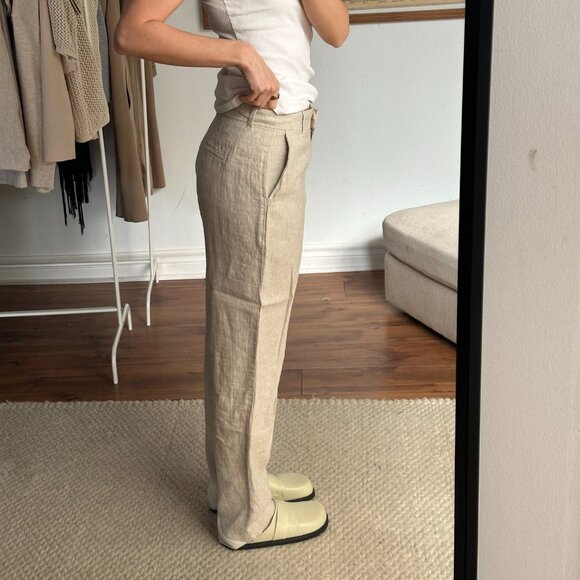 Frank & Oak Linen Pants - Picture 3 of 5